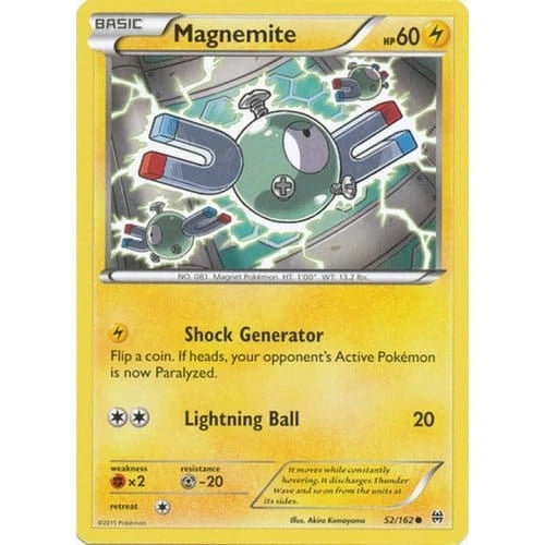 Magnemite : BREAKTHROUGH - 52/162