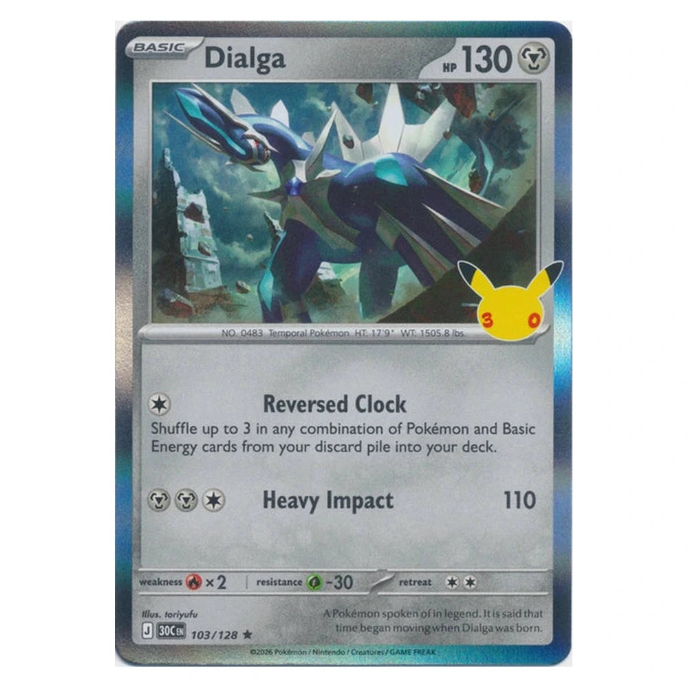 Dialga : 30TH CELEBRATION (Holo) - 103/128