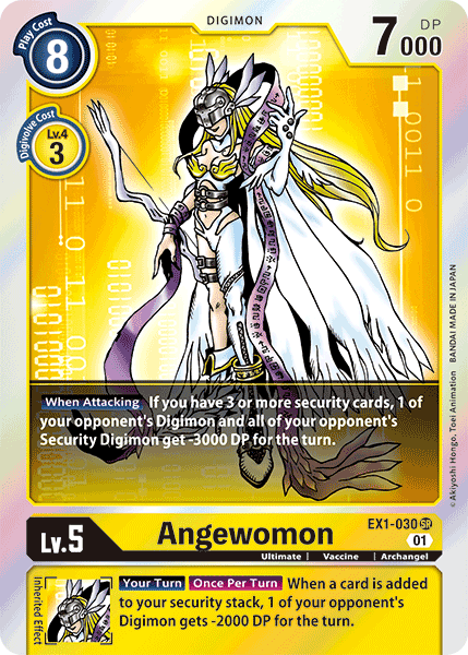 Angewomon : CLASSIC COLLECTION (SR) - EX1-030 - Lockett Labs UK