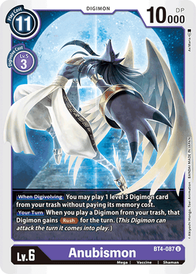 Anubismon : GREAT LEGEND - BT4-087 - Lockett Labs UK