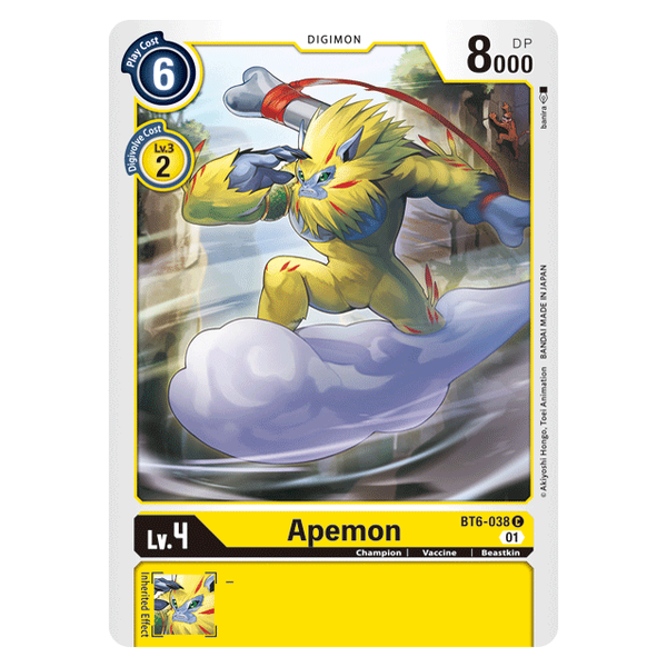 Apemon : DOUBLE DIAMOND - BT6-038