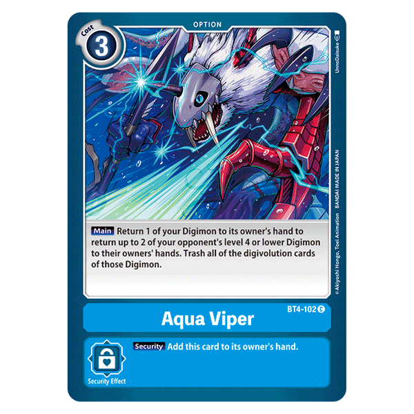 Aqua Viper : GREAT LEGEND - BT4-102