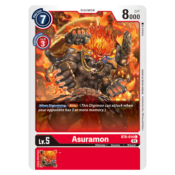 Asuramon : DOUBLE DIAMOND - BT6-014