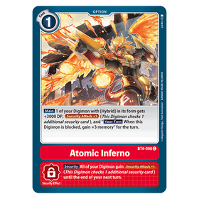 Atomic Inferno : GREAT LEGEND - BT4-098
