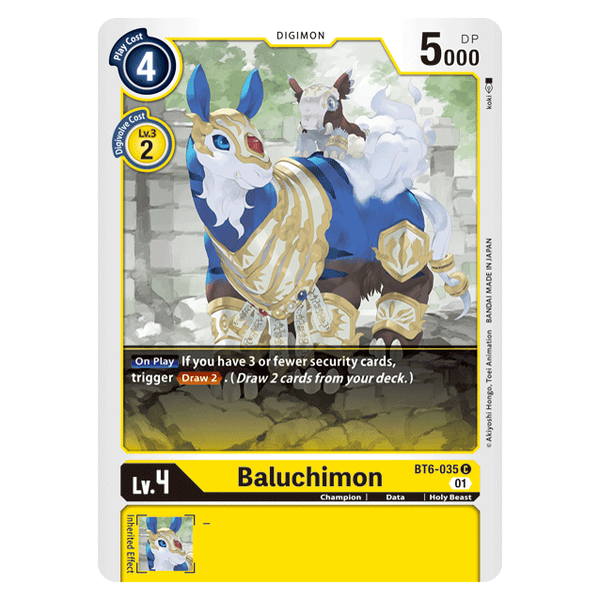 Baluchimon : DOUBLE DIAMOND - BT6-035