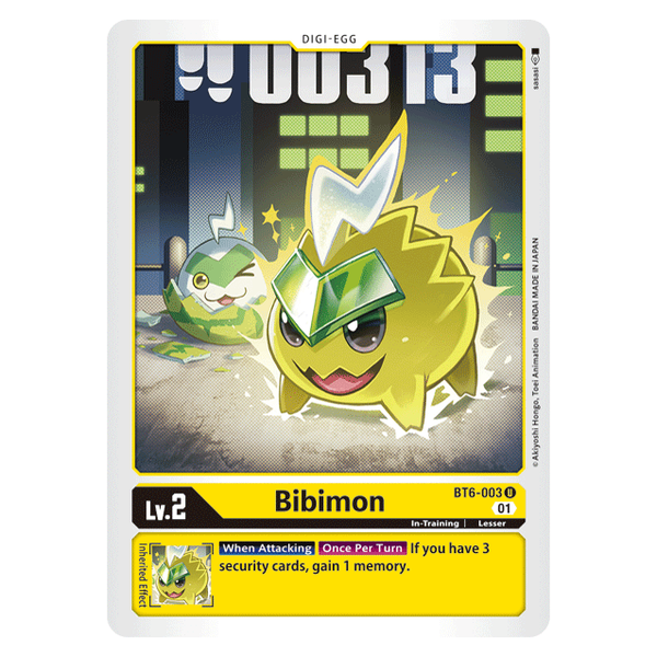 Bibimon : DOUBLE DIAMOND -BT6-003
