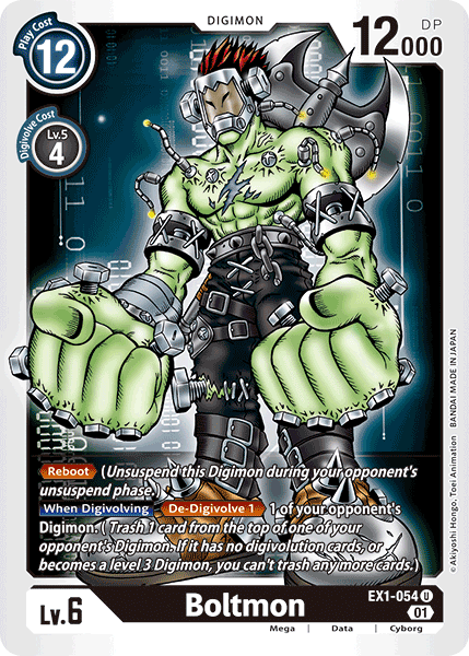 Boltmon : CLASSIC COLLECTION - EX1-054 - Lockett Labs UK