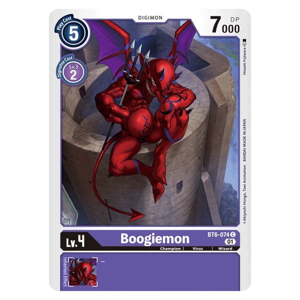 Boogiemon : DOUBLE DIAMOND - BT6-074