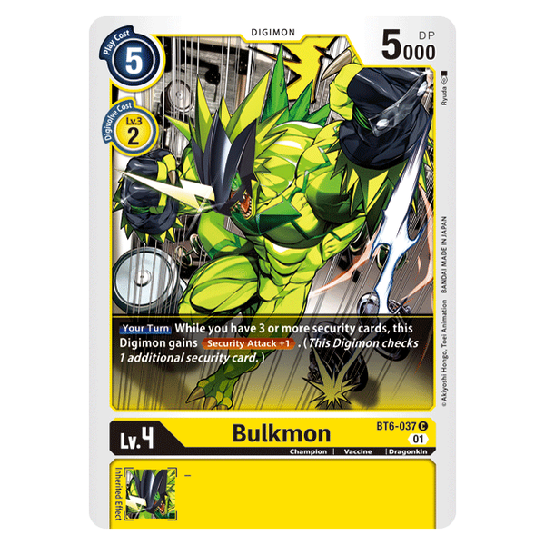 Bulkmon : DOUBLE DIAMOND - BT6-037