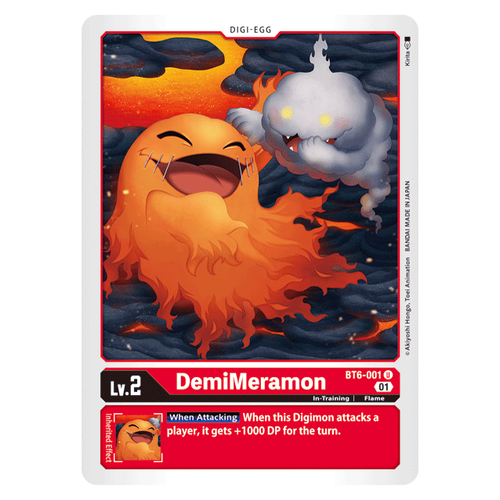 DemiMeramon : DOUBLE DIAMOND - BT6-001