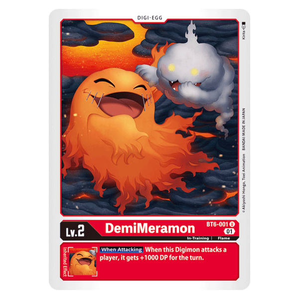 DemiMeramon : DOUBLE DIAMOND - BT6-001