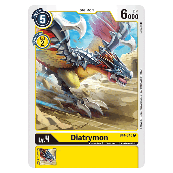 Diatrymon : GREAT LEGEND - BT4-040