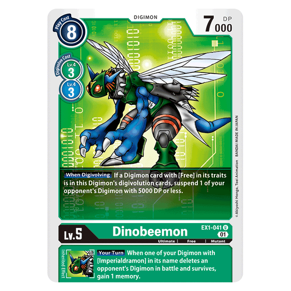 Dinobeemon : CLASSIC COLLECTION - EX1-041