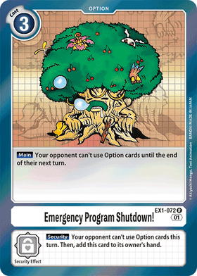 Emergency Program Shutdown! : CLASSIC COLLECTION (R) - EX1-072 - Lockett Labs UK