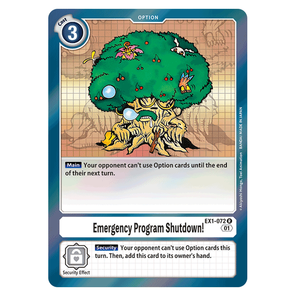 Emergency Program Shutdown! : CLASSIC COLLECTION (R) - EX1-072