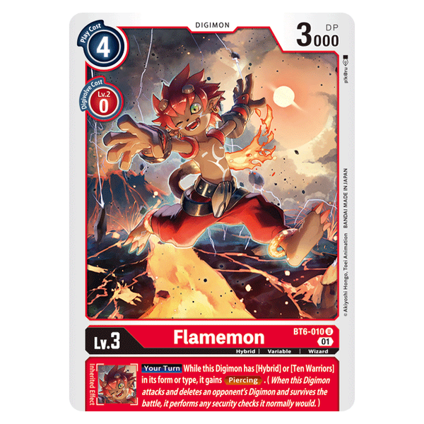 Flamemon : DOUBLE DIAMOND - BT6-010