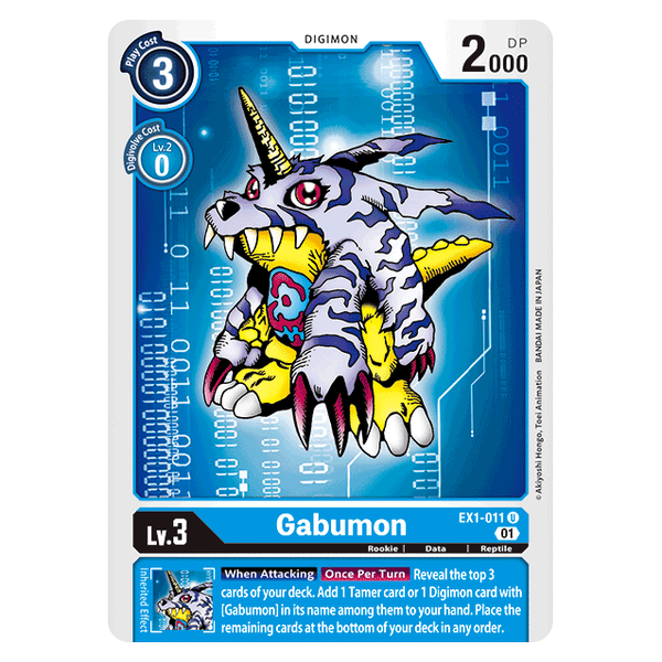 Gabumon : CLASSIC COLLECTION - EX1-011