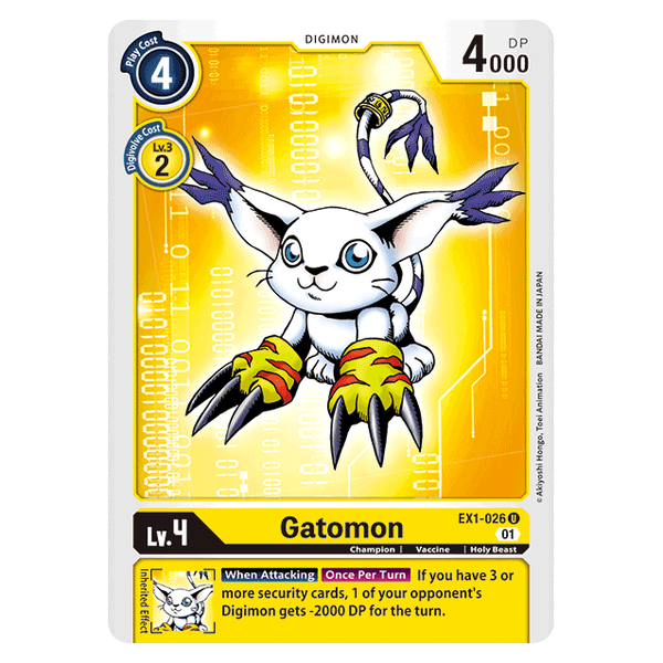 Gatomon : CLASSIC COLLECTION - EX1-026