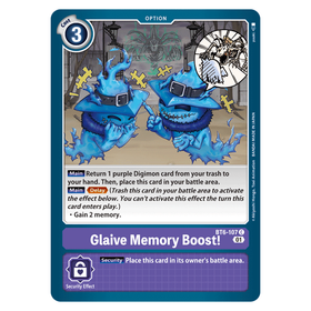 Glaive Memory Boost! : DOUBLE DIAMOND - BT6-107