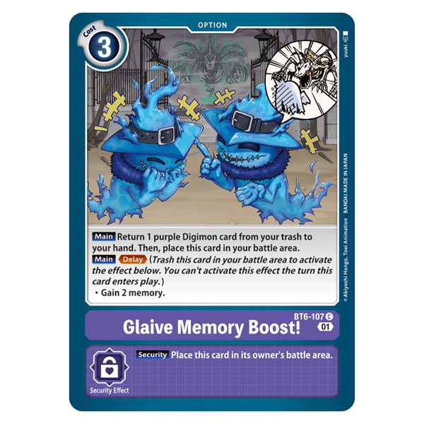 Glaive Memory Boost! : DOUBLE DIAMOND - BT6-107