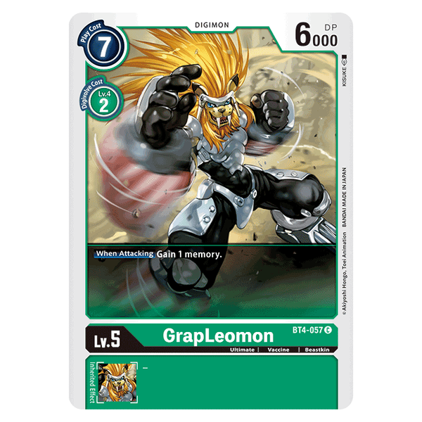 GrapLeomon : GREAT LEGEND - BT4-057