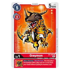 Greymon : CLASSIC COLLECTION - EX1-004