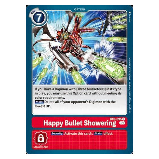 Happy Bullet Showering : DOUBLE DIAMOND - BT6-095