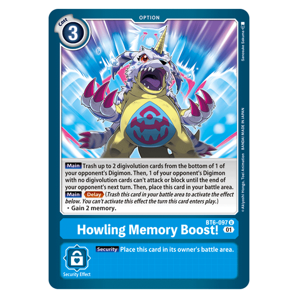 Howling Memory Boost! : DOUBLE DIAMOND - BT6-097