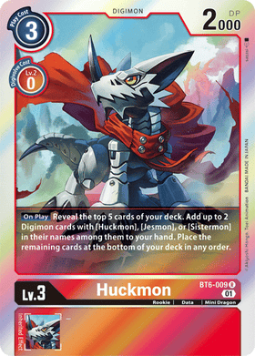 Huckmon : DOUBLE DIAMOND (R) - BT6-009 - Lockett Labs UK