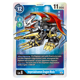 Imperialdramon Dragon Mode : CLASSIC COLLECTION (SR) - EX1-022
