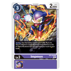 Impmon : DOUBLE DIAMOND - BT6-068
