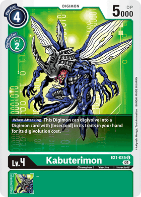 Kabuterimon : CLASSIC COLLECTION - EX1-035 - Lockett Labs UK
