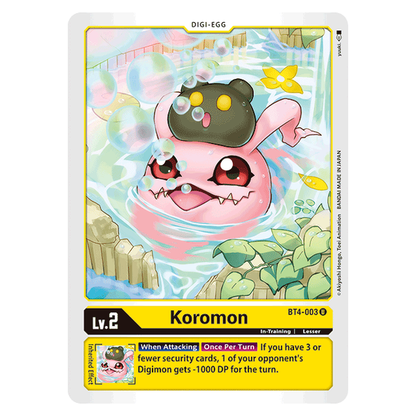 Koromon : GREAT LEGEND - BT4-003