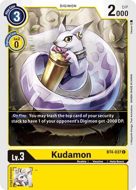 Kudamon : GREAT LEGEND - BT4-037 - Lockett Labs UK