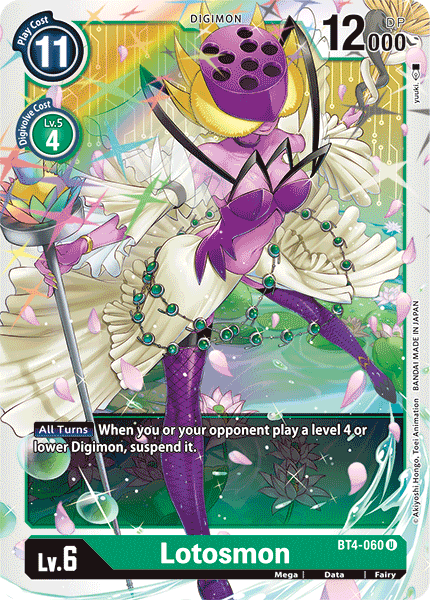 Lotosmon : GREAT LEGEND - BT4-060 - Lockett Labs UK
