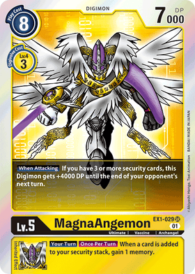 MagnaAngemon : CLASSIC COLLECTION (SR) - EX1-029 - Lockett Labs UK