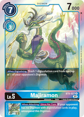 Majiramon : DOUBLE DIAMOND (R) - BT6-027 - Lockett Labs UK
