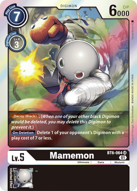 Mamemon : DOUBLE DIAMOND (SR) - BT6-064 - Lockett Labs UK