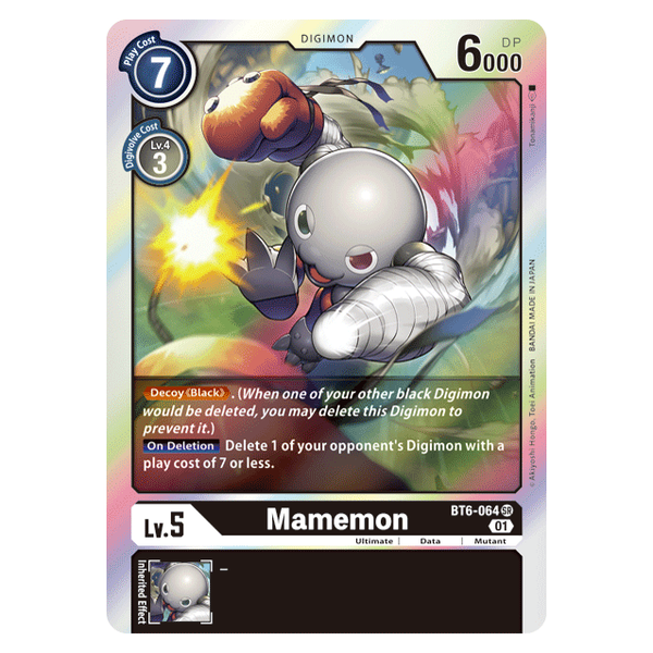 Mamemon : DOUBLE DIAMOND (SR) - BT6-064