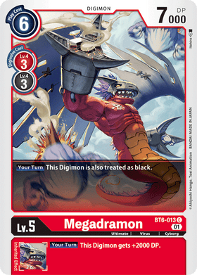 Megadramon : DOUBLE DIAMOND - BT6-013 - Lockett Labs UK