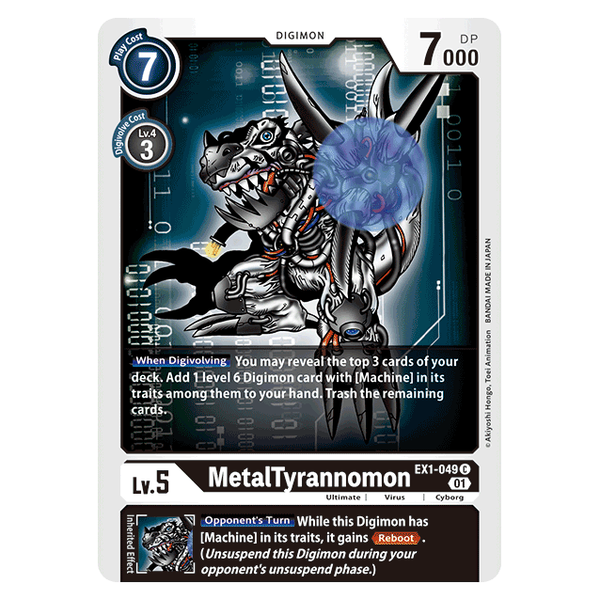 MetalTyrannomon : CLASSIC COLLECTION - EX1-049