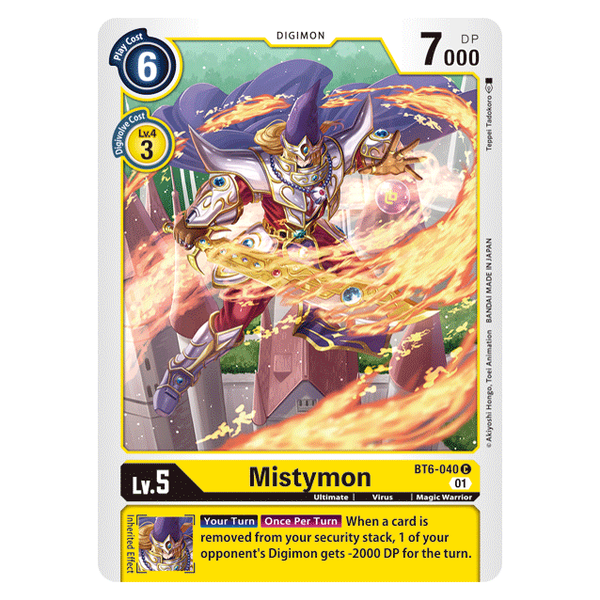 Mistymon : DOUBLE DIAMOND - BT6-040