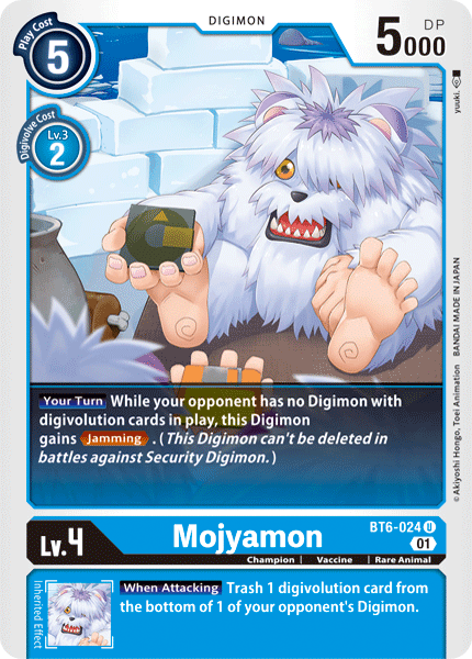 Mojyamon : DOUBLE DIAMOND - BT6-024 - Lockett Labs UK