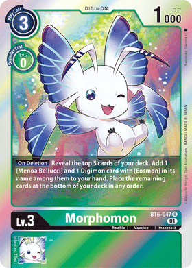 Morphomon : DOUBLE DIAMOND (R)  - BT6-047 - Lockett Labs UK