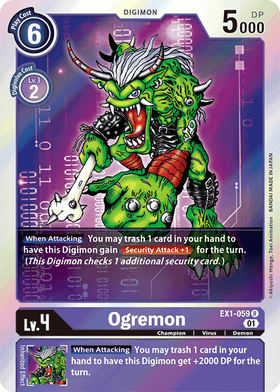 Ogremon : CLASSIC COLLECTION (R) - EX1-059 - Lockett Labs UK