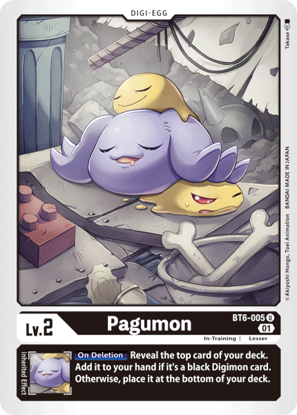 Pagumon : DOUBLE DIAMOND - BT6-005 - Lockett Labs UK