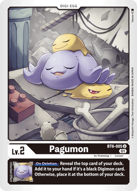 Pagumon : DOUBLE DIAMOND - BT6-005 - Lockett Labs UK