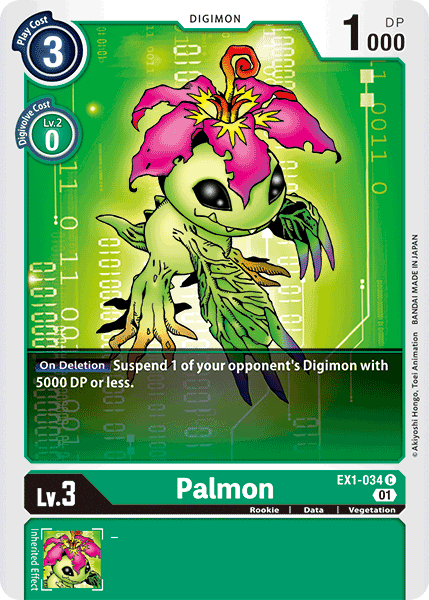 Palmon : CLASSIC COLLECTION - EX1-034 - Lockett Labs UK