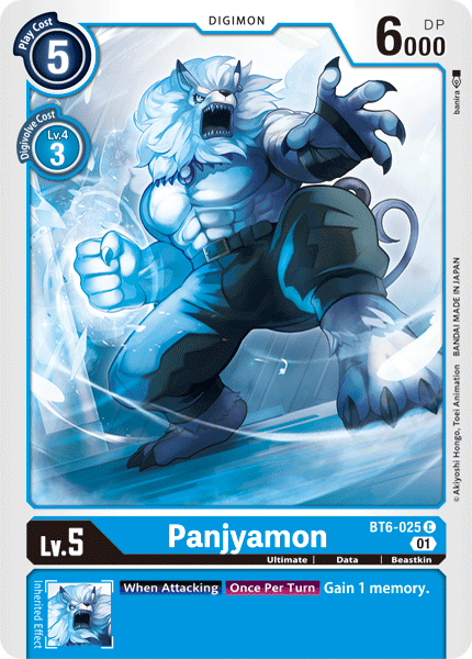 Panjyamon : DOUBLE DIAMOND - BT6-025 - Lockett Labs UK