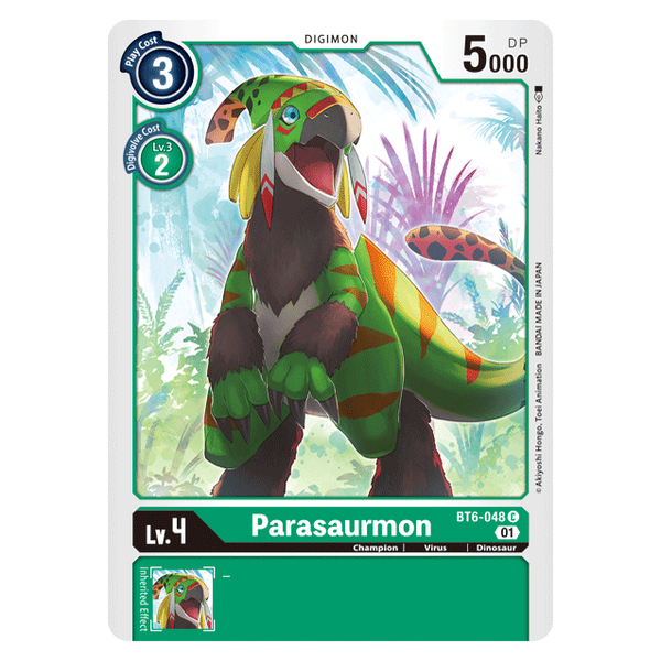 Parasaurmon : DOUBLE DIAMOND - BT6-048